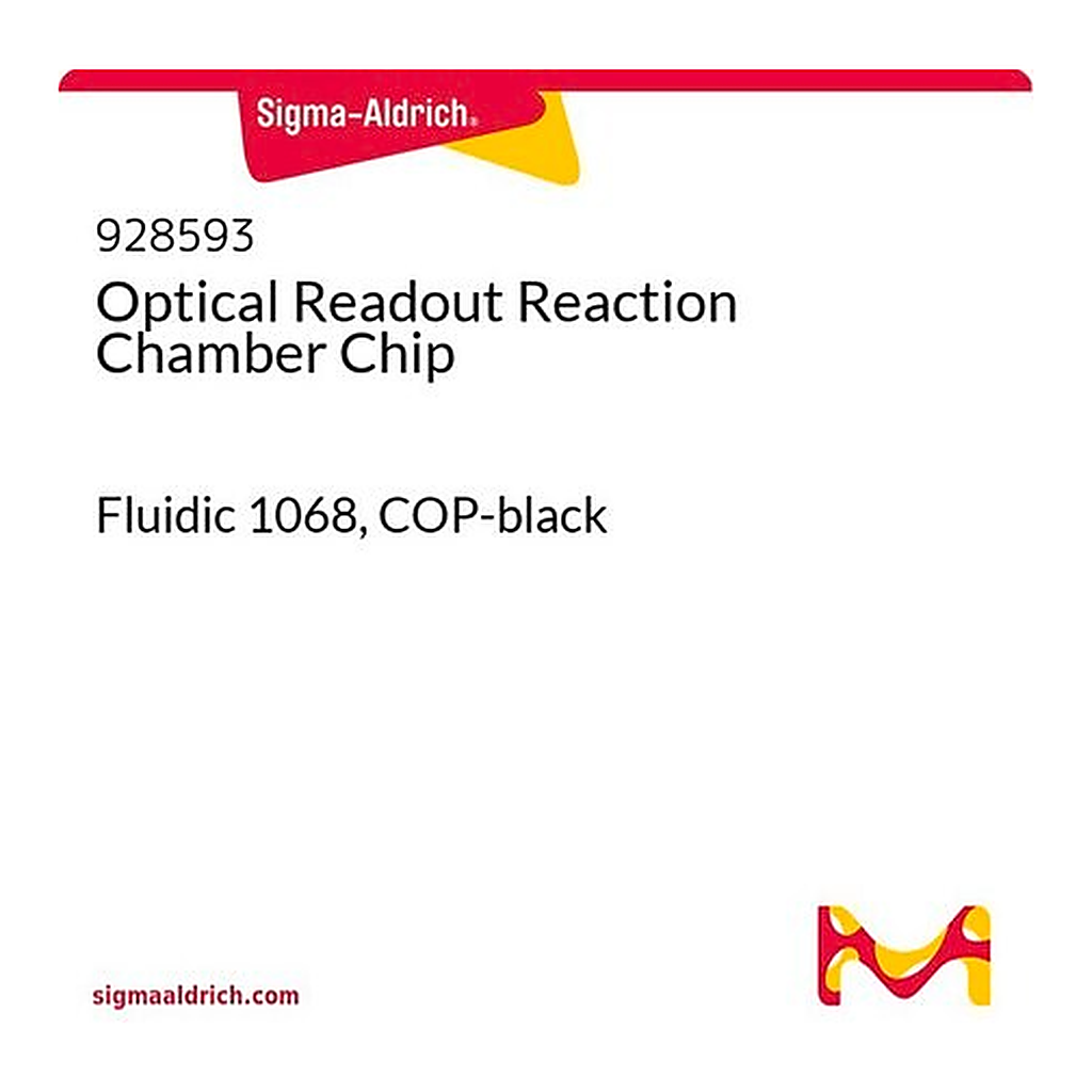 Merck Optical Readout Reaction Chamber Chip