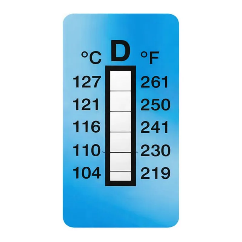 THERMAX 5 LEVEL IRREVERSIBLE STRIP RANGE