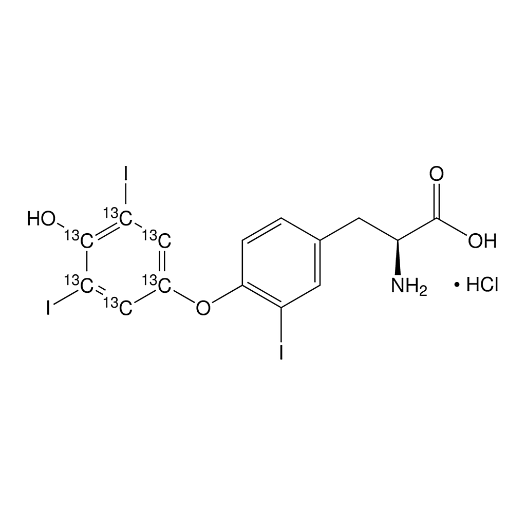 Merck 3,3',5'-Triiodothyronine-(diiodophenyl-13C6) hydrochloride