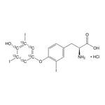 Merck 3,3',5'-Triiodothyronine-(diiodophenyl-13C6) hydrochloride