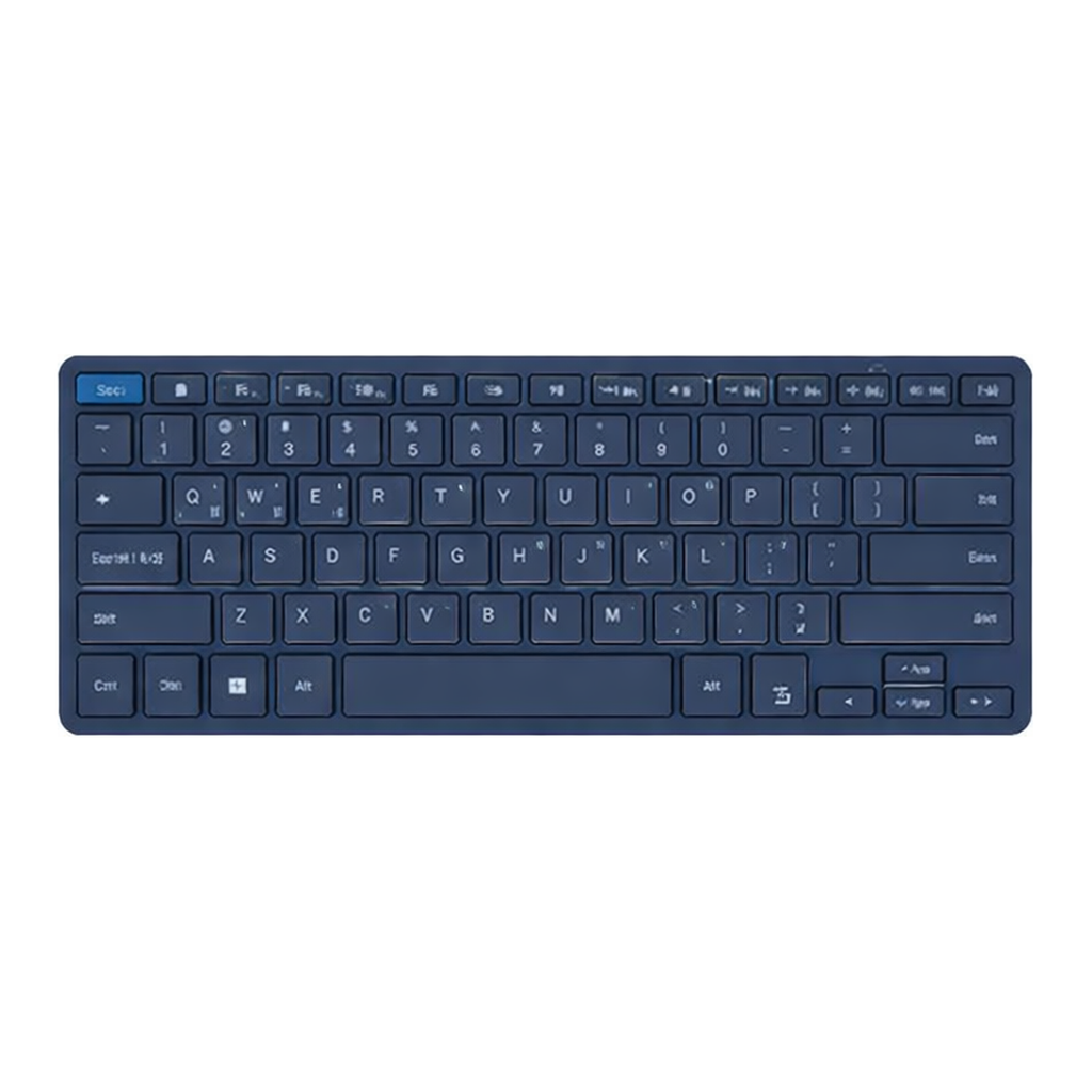 OFFICENEX [P]시크 블루투스 무선키보드(BTK-12/네이비/엑토)