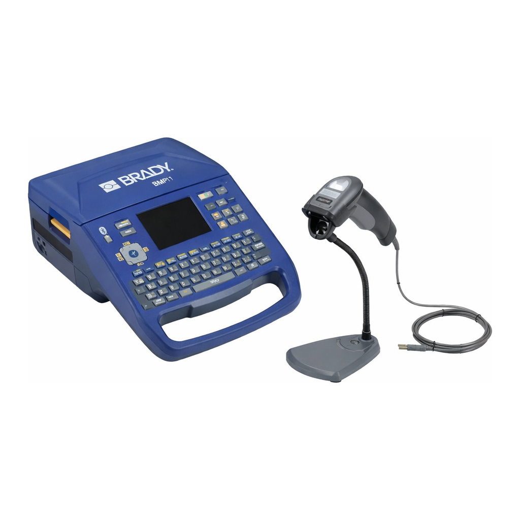 Brady M710 Label Printer with CR1500 Barcode Scanner and Software Kit