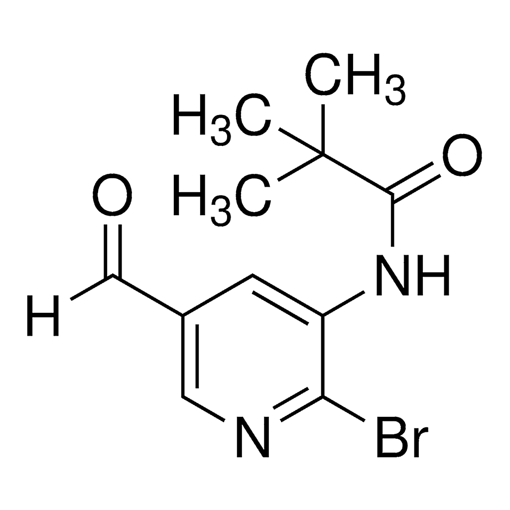 Merck N-(2-Bromo-5-formylpyridin-3-yl)pivalamide