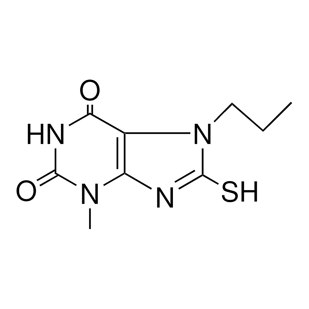 Merck 8-MERCAPTO-3-METHYL-7-PROPYL-3,7-