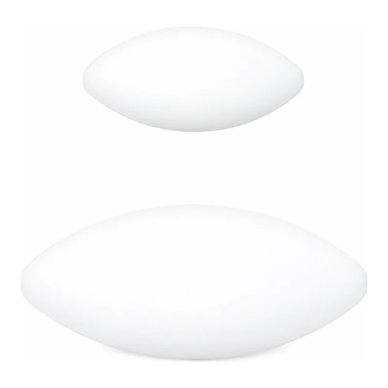 Daihan Science PTFE Oval-/Egg-type Magnetic Stirrer Bar, for Round Bottom Flask, L10~150mm, PTF