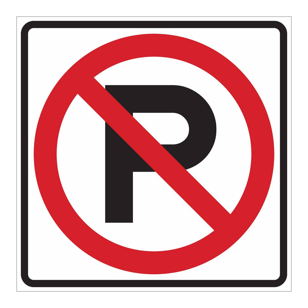 Brady No Parking Picto Sign