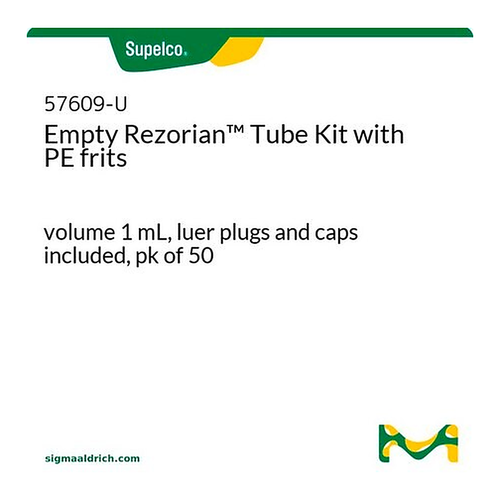 Merck PK50 1ML EMPTY REZORIAN TUBE KIT