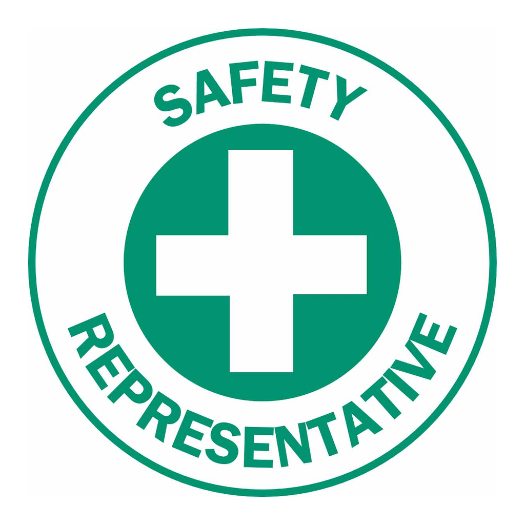 Brady SAFETY REPRESENTATIVE Hard Hat Labels