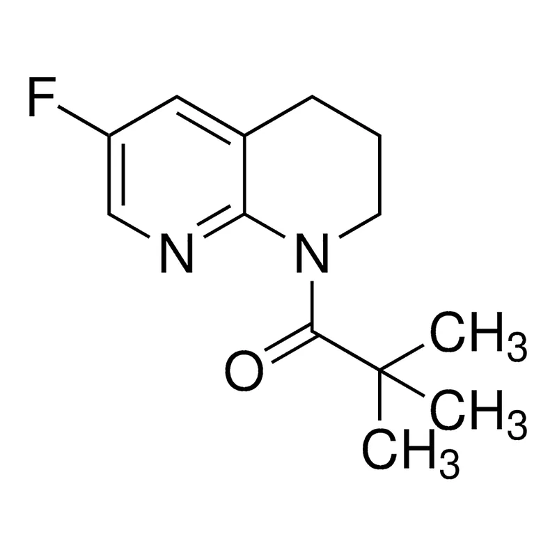 Merck 1-(6-Fluoro-3,4-dihydro-1,8-naphthyridin-1(2H)-yl)-2,2-dimethylpropan-1-one