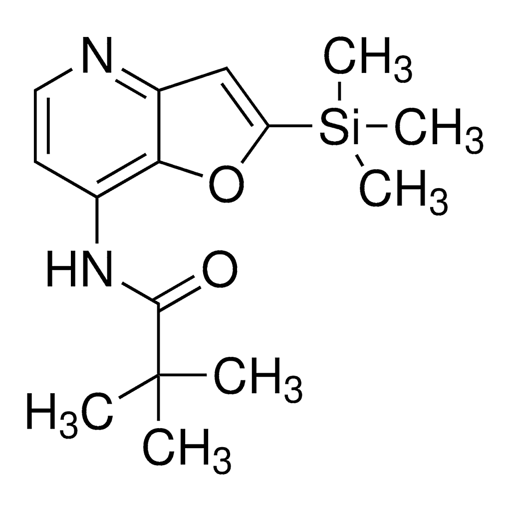 Merck N-(2-(Trimethylsilyl)furo[3,2-b]pyridin-7-yl)pivalamide