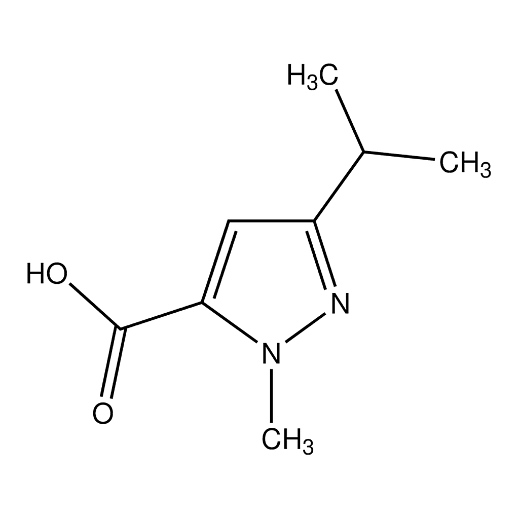 Merck 3-Isopropyl-1-methyl-1H-pyrazole-5-carboxylic acid