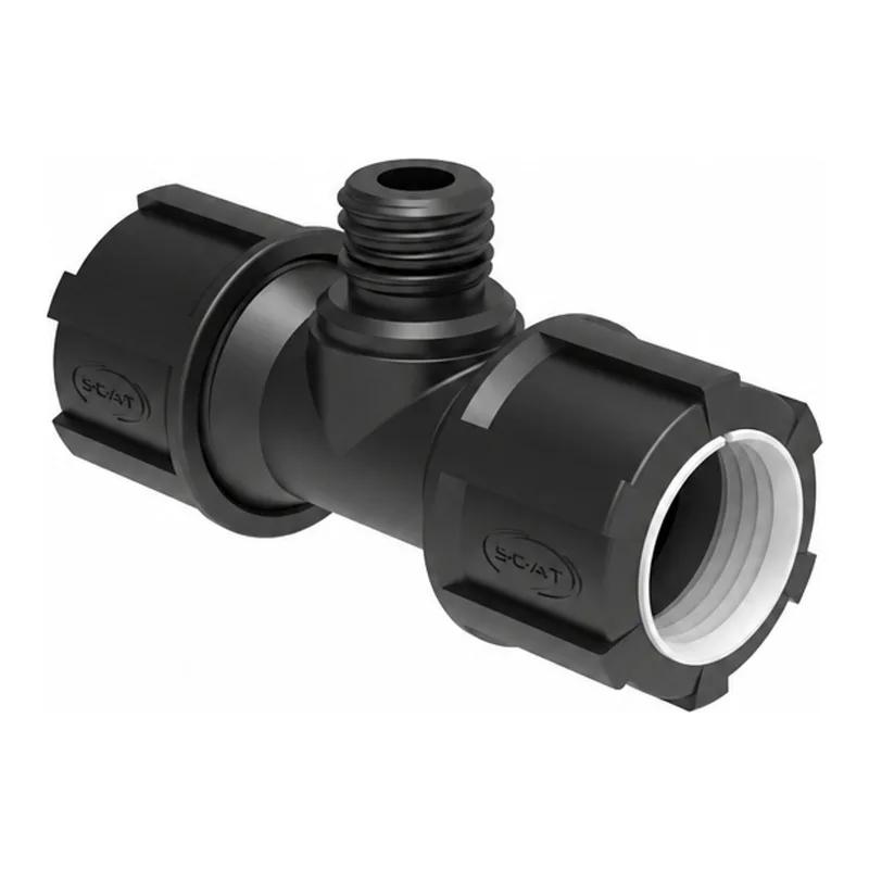 T-piece, 3°, 2x (ID) 32 mm, 1x GL25 (m)
