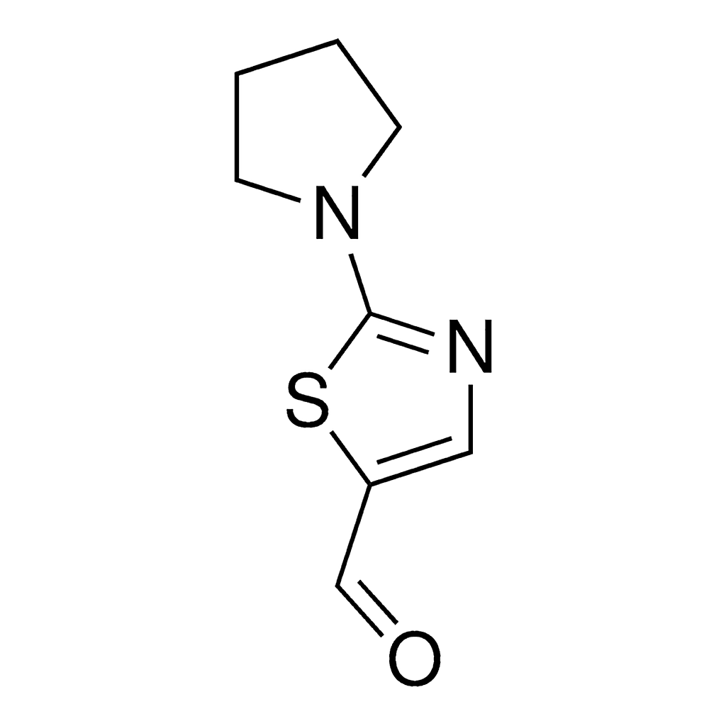 Merck 2-pyrrolidin-1-yl-1,3-thiazole-5-carbaldehyde