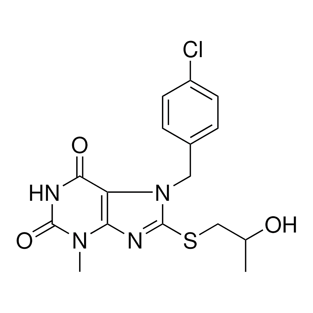 Merck 7-(4-CL-BENZYL)-8-(2-HYDROXY-P - 25 MG&