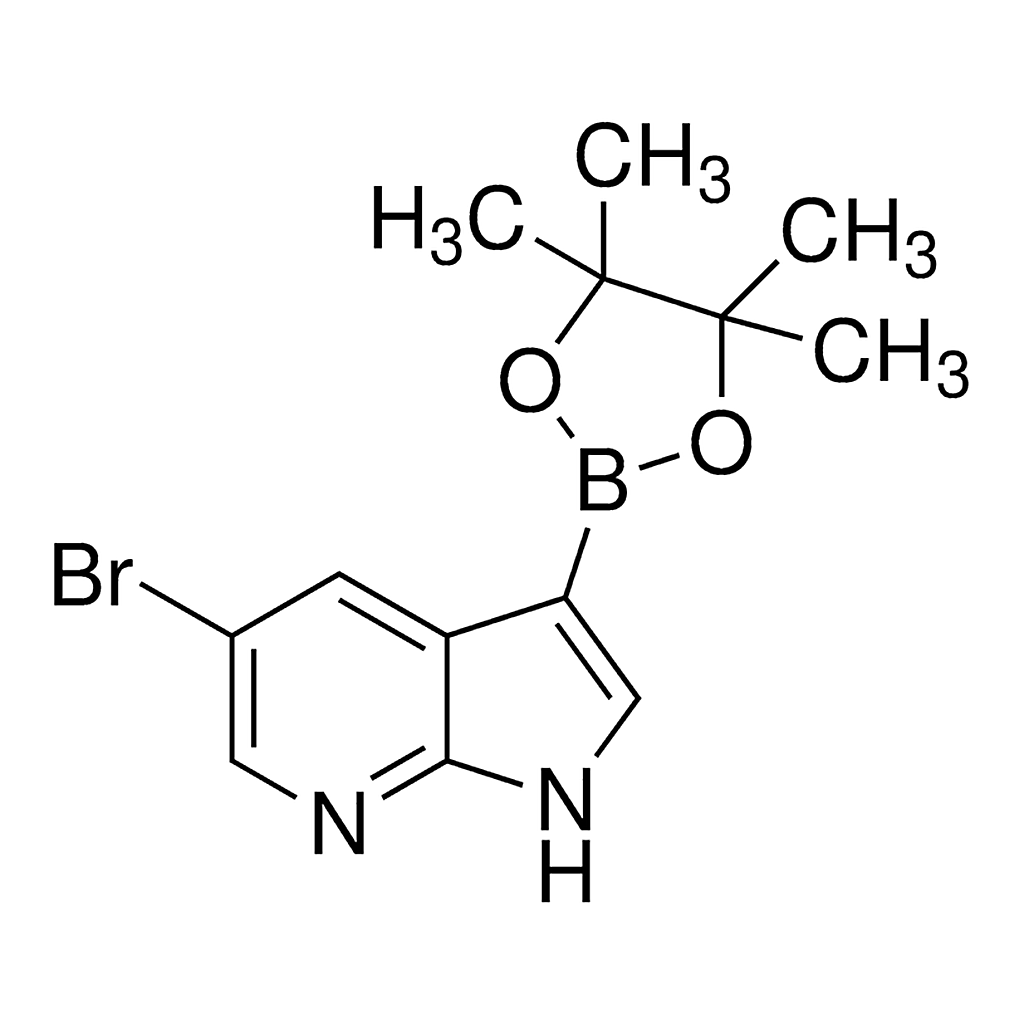 Merck 5-Bromo-3-(4,4,5,5-tetramethyl-1,3,2-dioxaborolan-2-yl)-1H-pyrrolo[2,3-b]pyridine