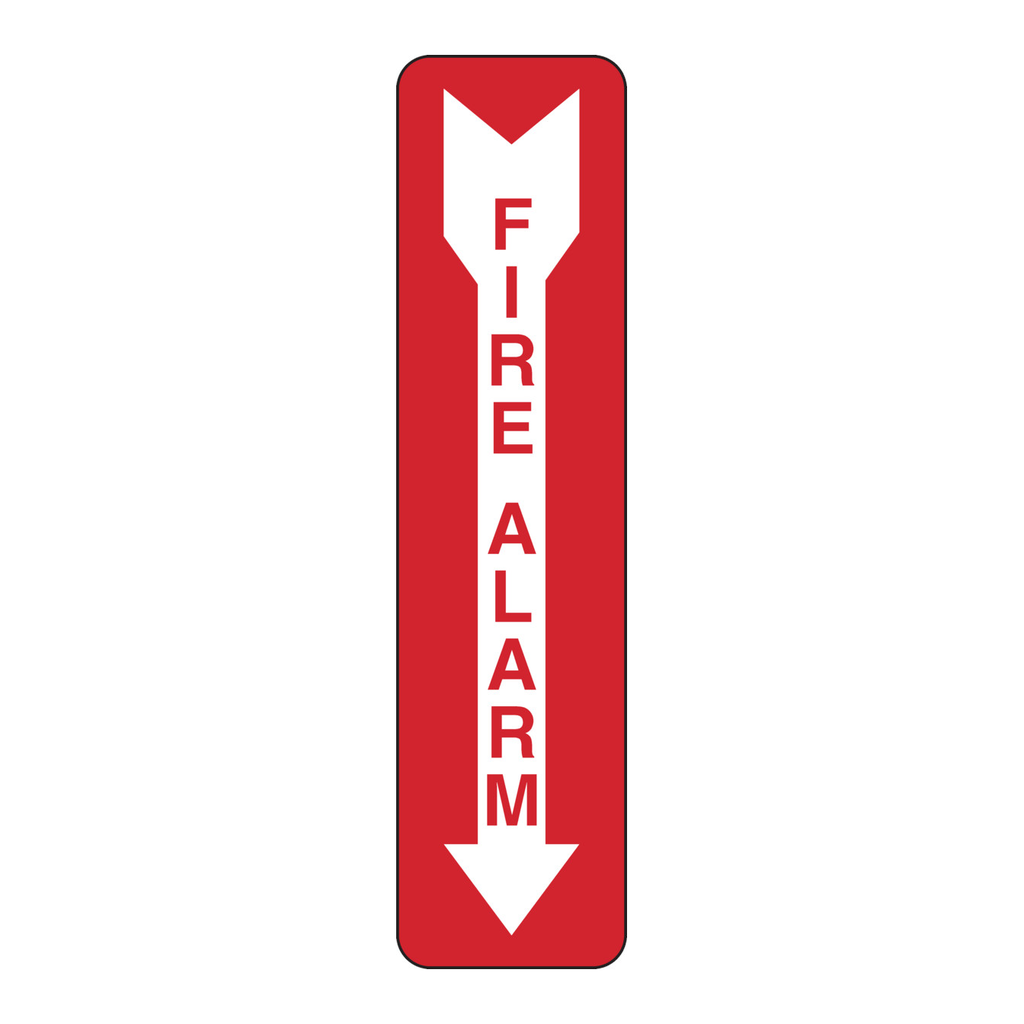 Brady Fire Alarm Sign