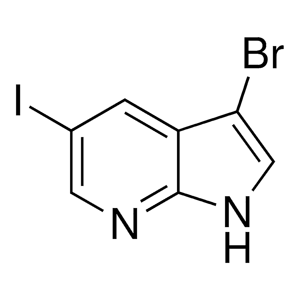 Merck 3-Bromo-5-iodo-1H-pyrrolo[2,3-b]pyridine