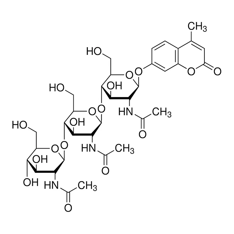 Merck 4-Methylumbelliferyl beta-D-N,N',N''-triacetylchitotrioside