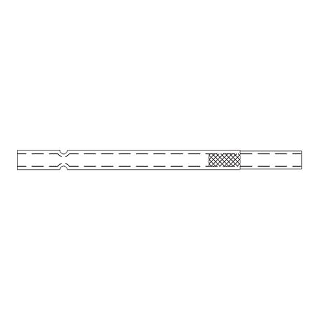Restek Splitter Liner, 4 mm x 6.2 x 92.1 for PE GCs Base Deact., w/Base Deact. Wool, 5-pk.