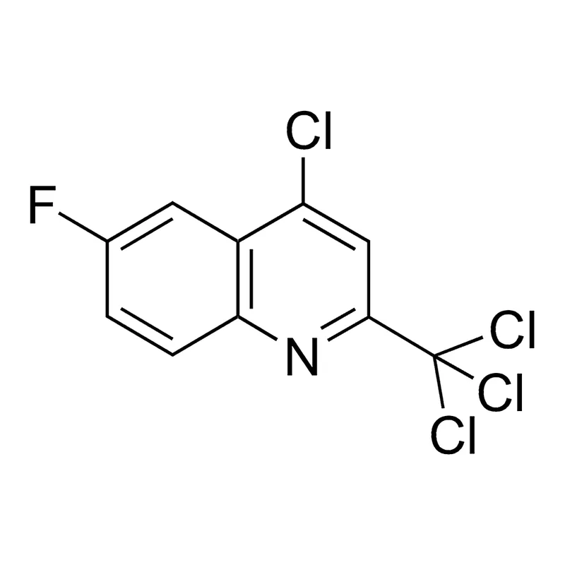 Merck 4-Chloro-6-fluoro-2-trichloromethyl-quinoline