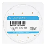 Agilent Ferrule, 0.5mm Vespel 0.32 col 10/PK