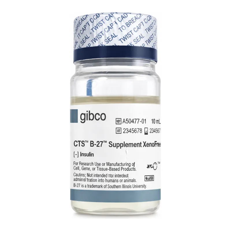 Thermo Fisher Scientific CTS B-27 Supplement XenoFree minus Insulin (50X)