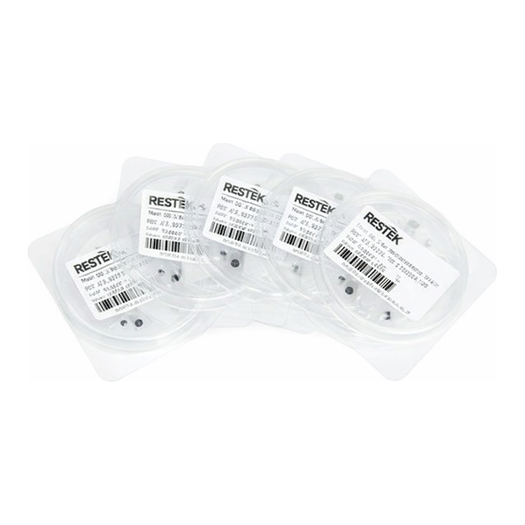 Restek Ferrule, Vespel/Graphite, VG2, 60% Vespel/40% Graphite Compact 1/16in X 0.4mm ID Pack of 5