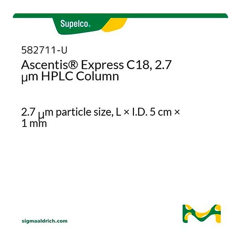 Merck ASCENTIS EXPRESS C18 2.7UM 5CM X 1.0MM