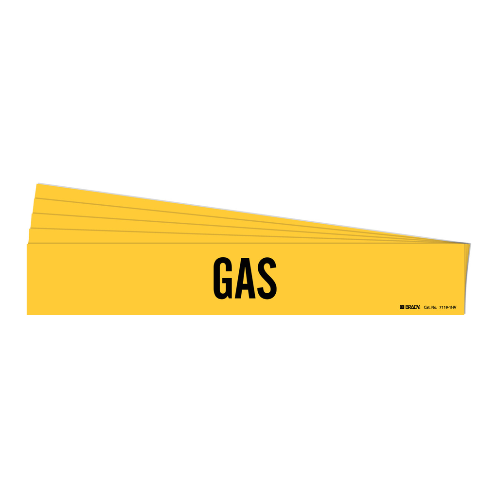 Brady GAS Pipe Marker