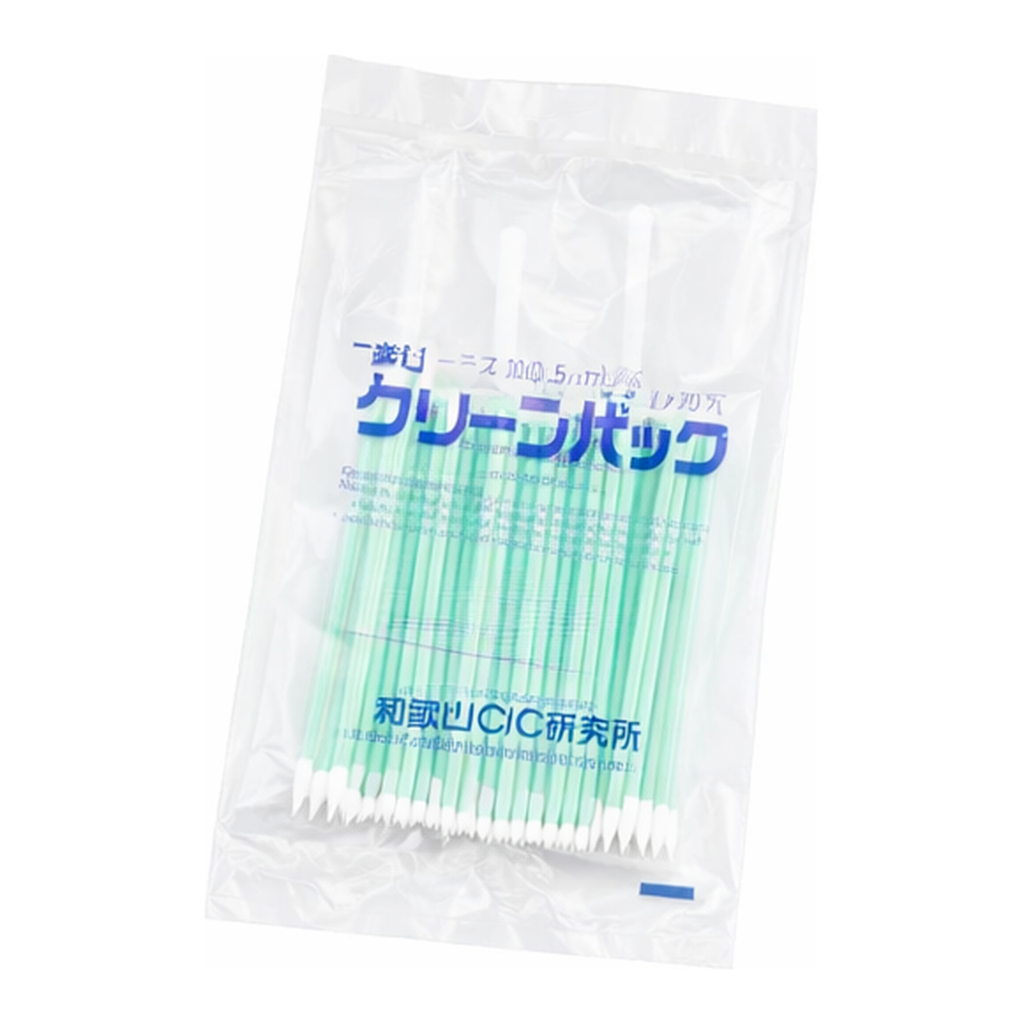 AS ONE Sponge Cotton 50 Pieces Phi 4.5 x Approx. 17 mm