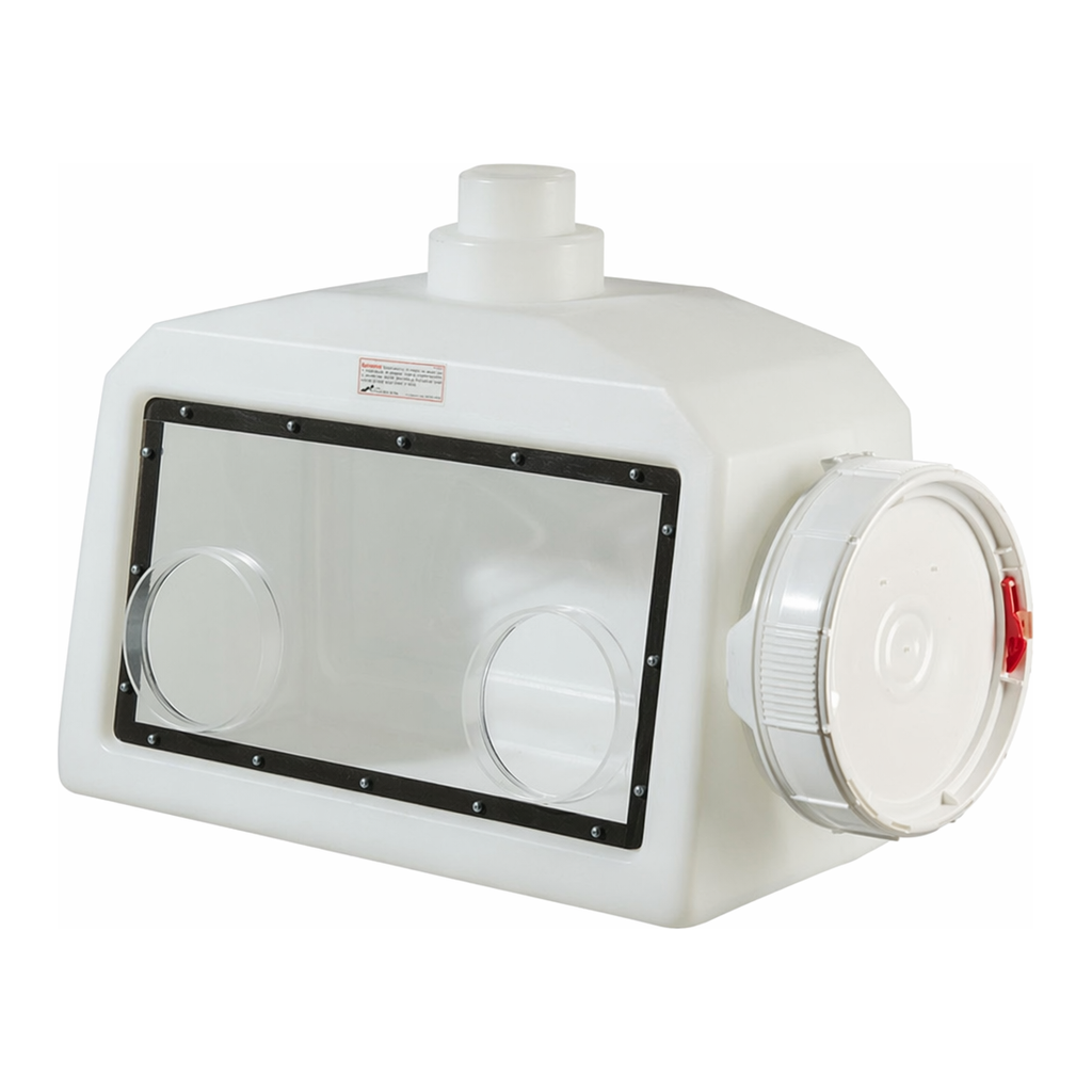 Merck Scienceware(R) portable glove box system with gas ports