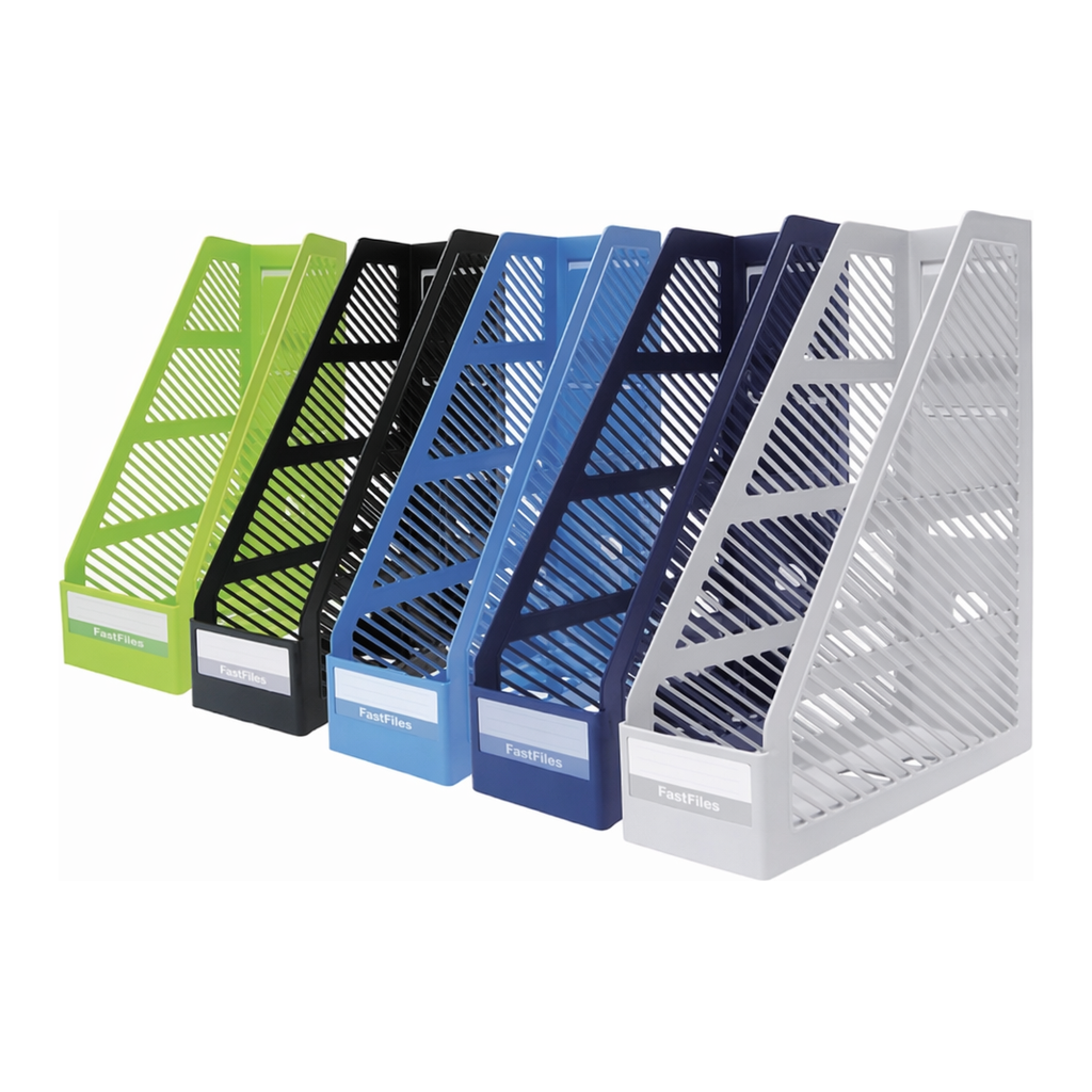 OFFICENEX [P]카파맥스 개폐식화일꽂이(회색/92Wx253Dx313Hmm)