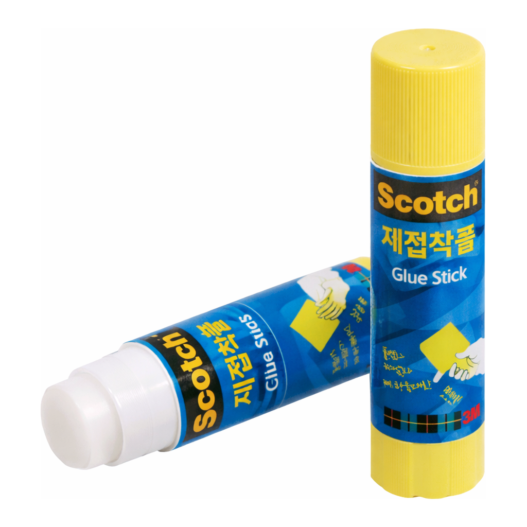 Daihan Science 3M Scotch Re-stickable Glue Stick, Repositionable-type, 8g Ideal for Cardboard