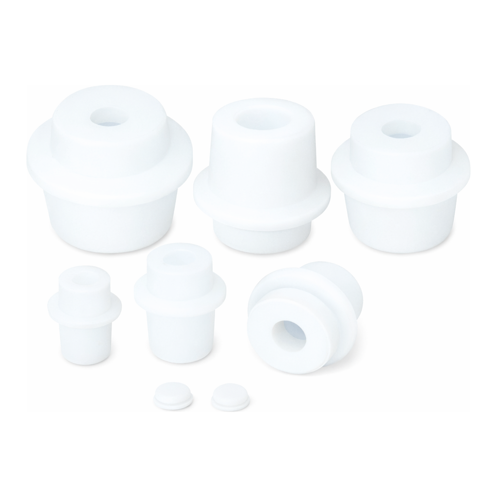SciLab Center Holed Soft Silicone Stopper
