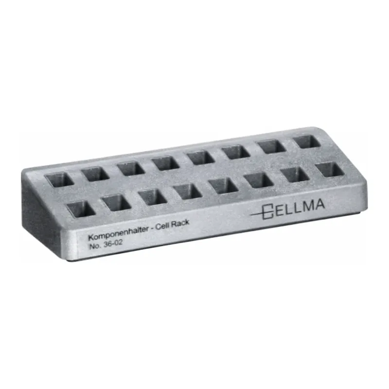 HELLMA 스펙트로-셀 스탠드 CELL Holder PP for 16 Cells