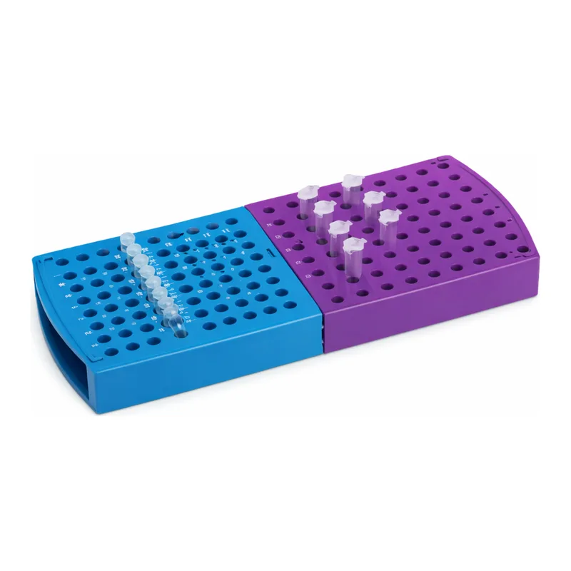 ABDOS wisty TM PP 48 & 96-hole Micro & PCR Tube Combi-Rack
