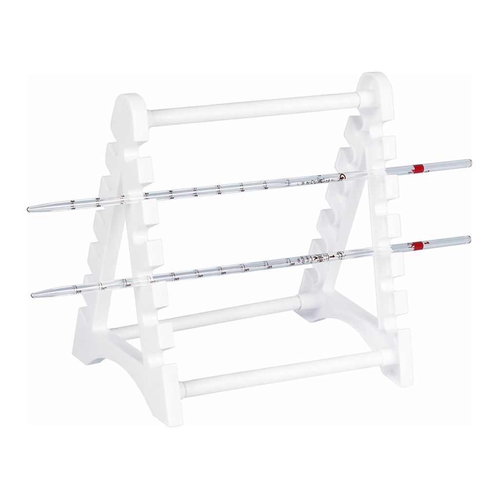 Glassco 12 places PP Assembly Horizontal Pipet Stand PP 조립식 피펫 스탠드