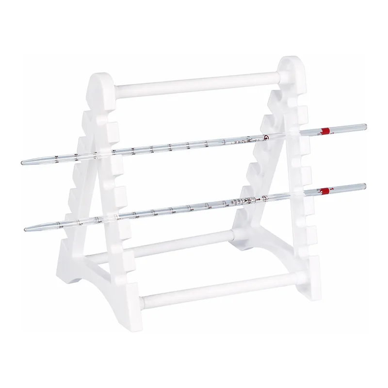 Glassco 12 places PP Assembly Horizontal Pipet Stand PP 조립식 피펫 스탠드