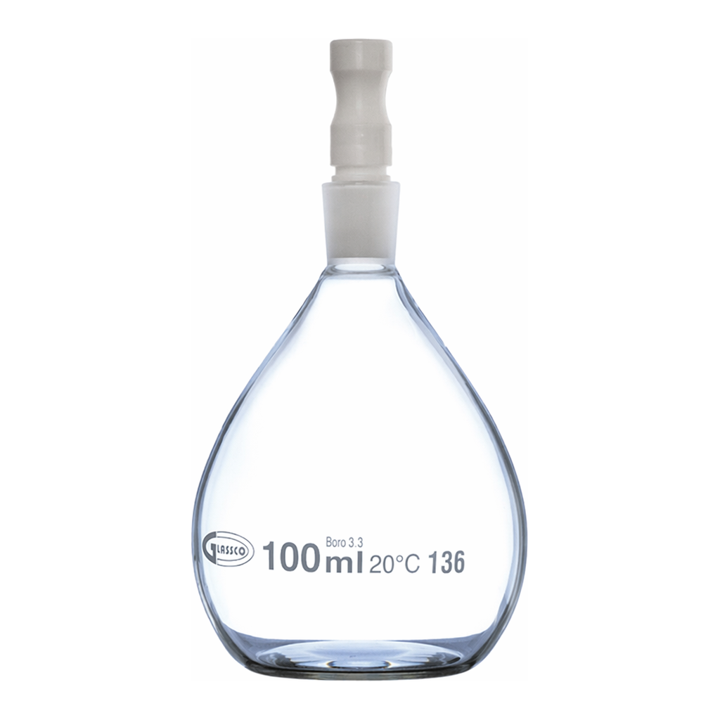 Glassco Calibrated Specific Gravity Bottle / Pycnometer