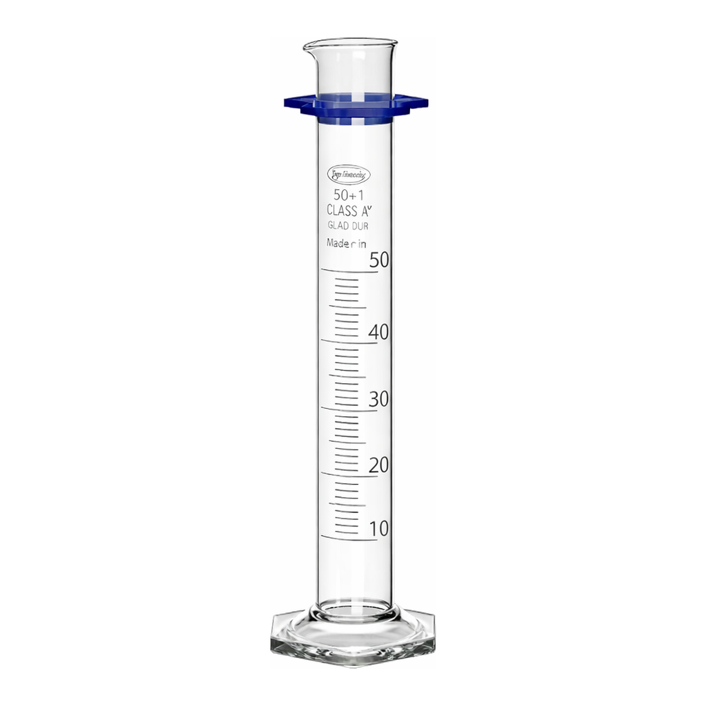 Glassco ASTM A-class Double Metric Scale Measuring Cylinder