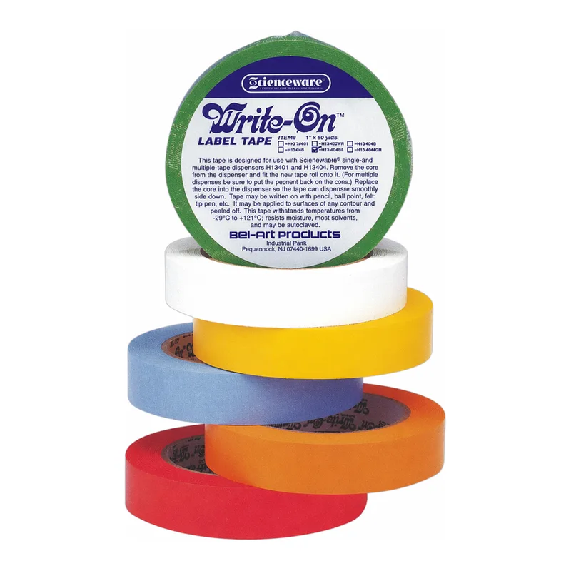 Bel-Art Write-On Label Tape