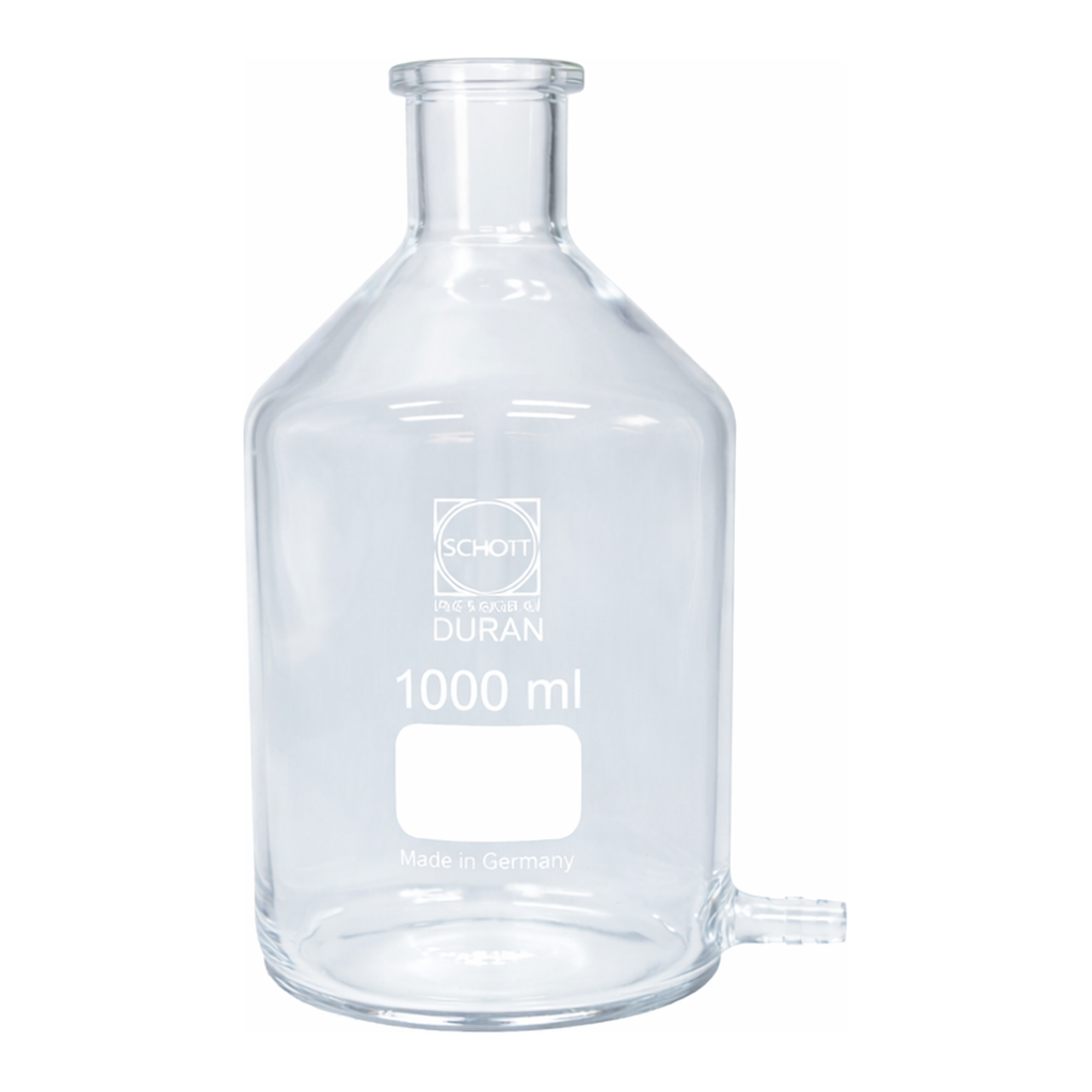 SciLab 듀란 글라스 아스피레이터/레벨 바틀 DURAN glass Aspiration / Leveling BottleWith Outlet Tube
