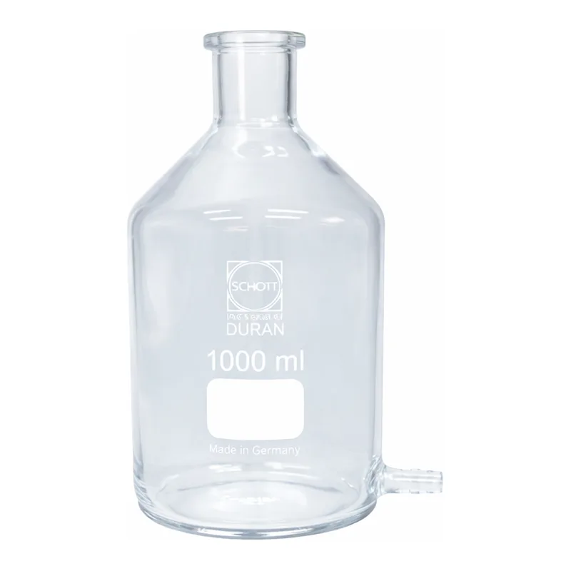 SciLab 듀란 글라스 아스피레이터/레벨 바틀 DURAN glass Aspiration / Leveling BottleWith Outlet Tube