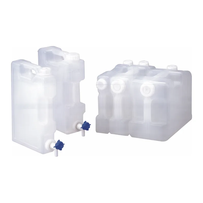 AS-ONE 5·10 Lit PP Square Aspirator Bottle/Carboy