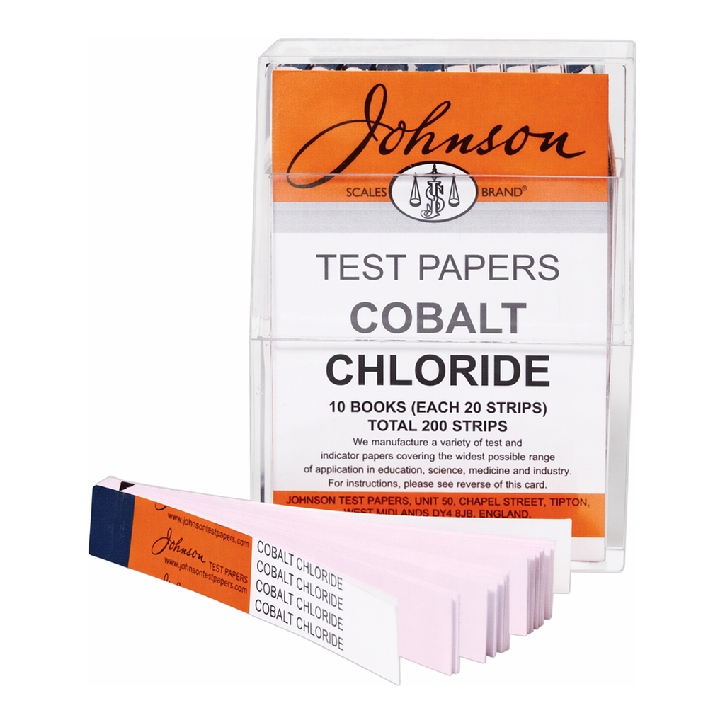 Johnson Test Papers Cobalt Chloride Paper