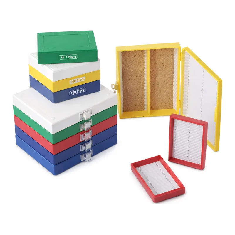 biologix 25- & 100-place ABS Slide Storage Box