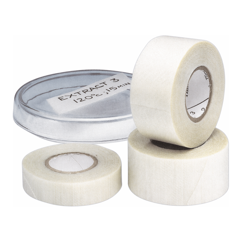 Camlab High-Low Temp. Write-on White Label Tape