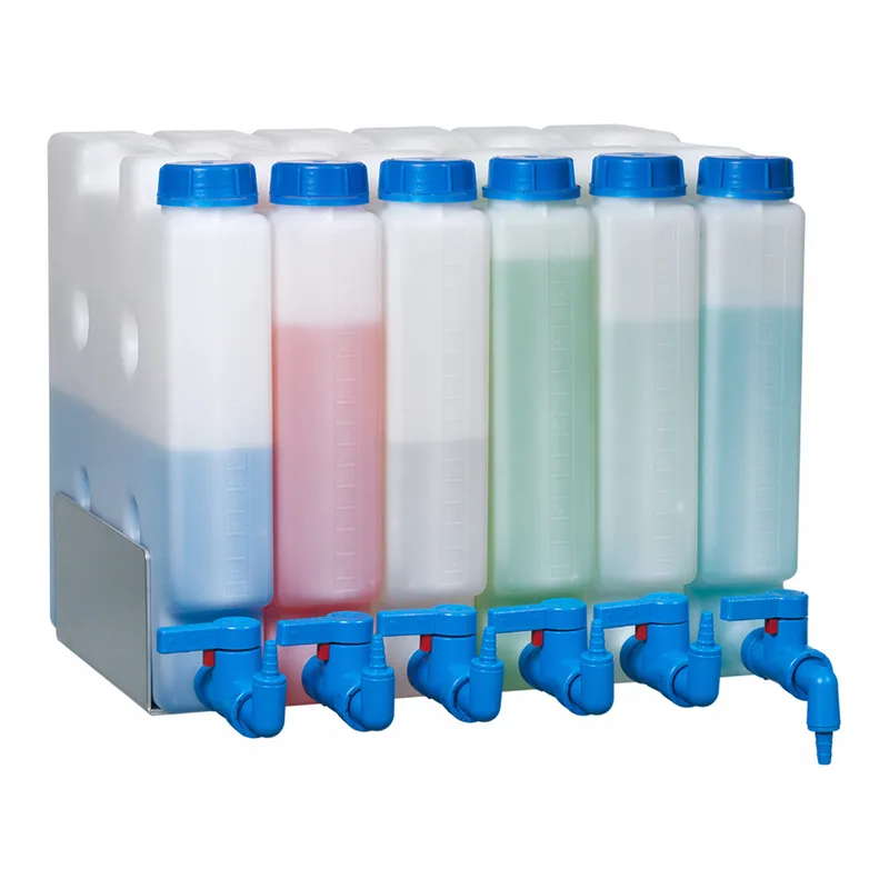 Burkle 5·10 Lit PP Graduated Aspirator Bottle Set