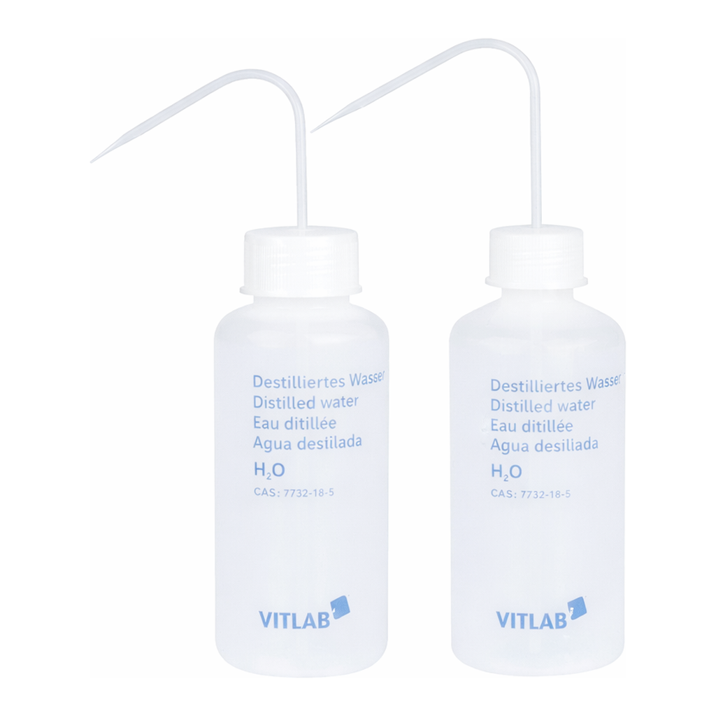 VIT-LAB LDPE “Distill Water” Wash Bottle