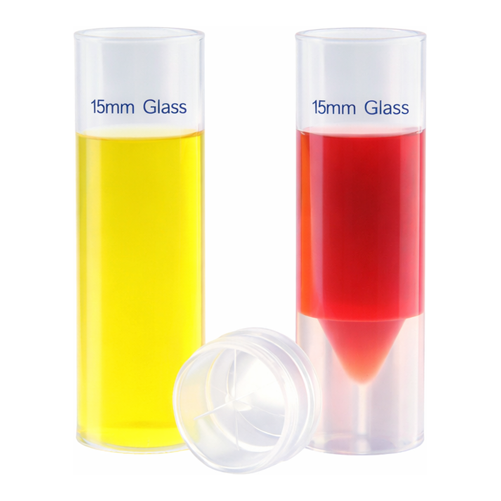 WHEATON 15 mm 3 & 4㎖ Plug-Top Shell Vials